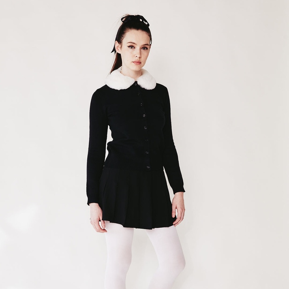 L’École des Femmes Ice Queen Cardigan black M